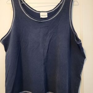 Fashion Bug Navy Blue Tank Top